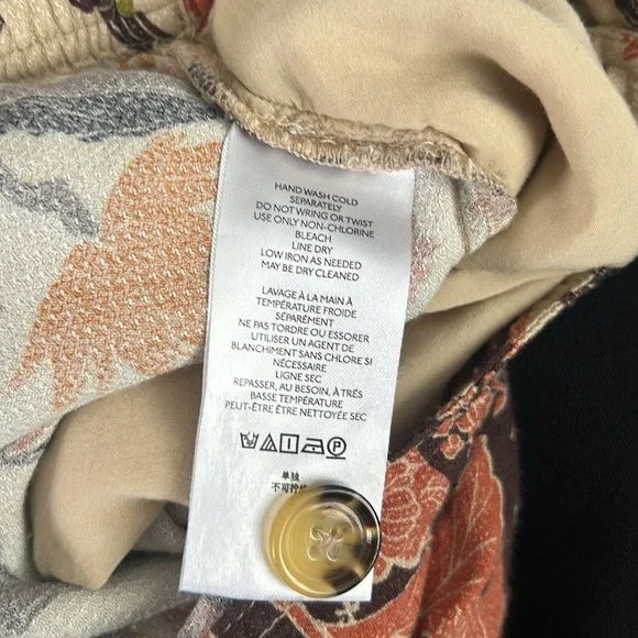 Anthropologie Smocked Balloon Leg Pants Size 2 - Picture 14 of 15